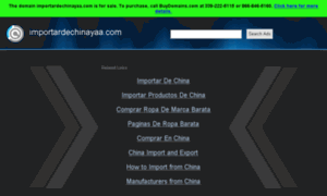 Importardechinayaa.com thumbnail