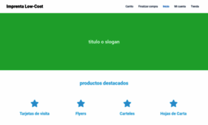 Imprenta-lowcost.com thumbnail