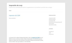 Impresiondecurp.com thumbnail