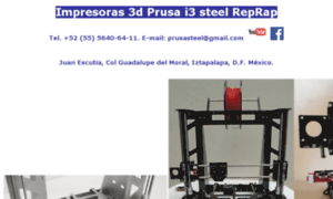 Impresoras3dprusai3.com.mx thumbnail