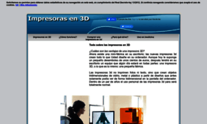 Impresorasen3d.com thumbnail