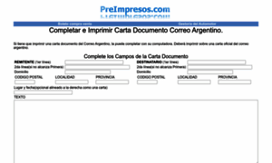 Imprimir-carta-documento.preimpresos.com thumbnail
