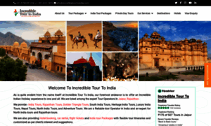 Incredibletourtoindia.in thumbnail