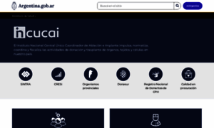 Incucai.gov.ar thumbnail