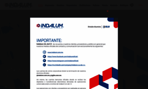 Indalum.com.mx thumbnail