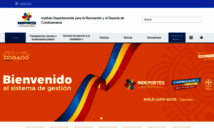 Indeportescundinamarca.com thumbnail
