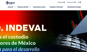 Indeval.com.mx thumbnail