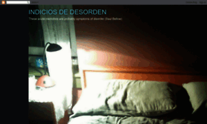 Indiciosdedesorden.blogspot.com thumbnail