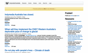 Indymedia.org.au thumbnail