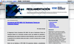 Inenreglamentacion.blogspot.com thumbnail