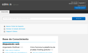 Info.cdmon.com thumbnail