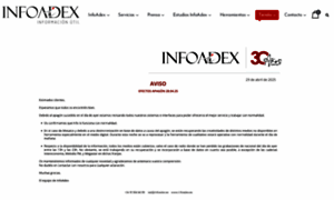 Infoadex.es thumbnail