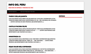 Infodelperu.com thumbnail