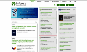 Infomed.sld.cu thumbnail