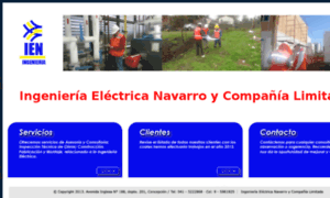 Ingenieriaelectricanavarro.cl thumbnail