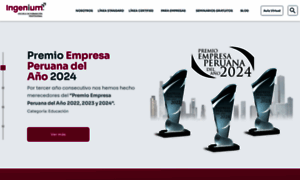 Ingenium.edu.pe thumbnail