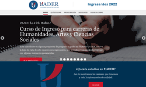 Ingresantes.uader.edu.ar thumbnail