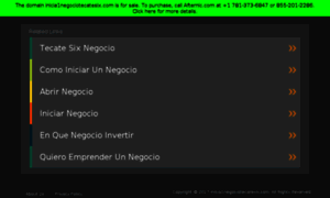 Inicia1negociotecatesix.com thumbnail
