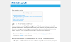 Iniciosesionentrarcorreo.email thumbnail