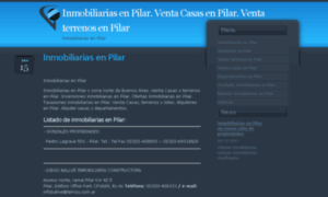 Inmobiliariaspilar.com.ar thumbnail