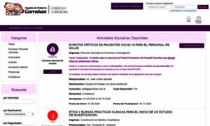 Inscripciones.garrahan.edu.ar thumbnail
