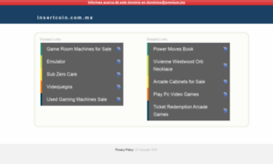 Insertcoin.com.mx thumbnail