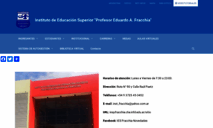 Inspfracchia-cha.infd.edu.ar thumbnail
