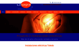 Instalacioneselectricaslasagra.com thumbnail