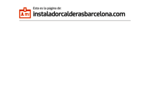 Instaladorcalderasbarcelona.com thumbnail