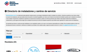 Instaladores.electrodomesticos.com.do thumbnail