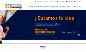Institucional.unicatolica.edu.co thumbnail