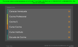 Institutoculinariodecaracas.com thumbnail