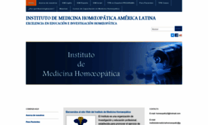 Institutodemedicinahomoeopaticaamericalatina.wordpress.com thumbnail