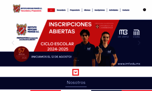 Institutomexicanofrances.edu.mx thumbnail