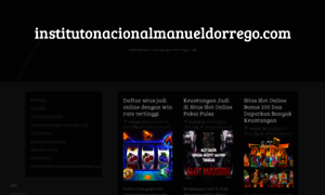 Institutonacionalmanueldorrego.com thumbnail