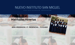 Institutosanmiguel.com thumbnail