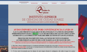 Institutosuperiordeciencias.edu.mx thumbnail