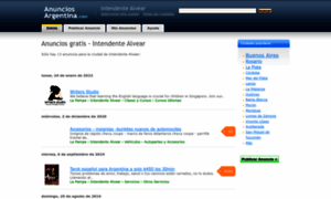 Intendentealvear.anuncios-argentina.com thumbnail