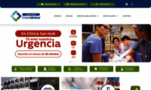 Interclinicasanjose.cl thumbnail