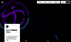 International-theatre-institute.wetransfer.com thumbnail