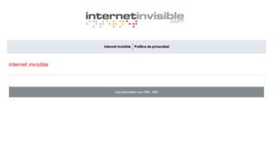 Internetinvisible.com thumbnail