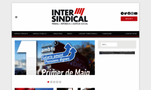 Intersindical-csc.cat thumbnail