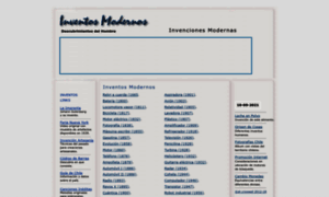 Inventosmodernos.cl thumbnail