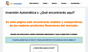 Inversionautomatica.com thumbnail