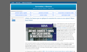 Inversionyahorros.com thumbnail