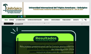 Investigacion.unitropico.edu.co thumbnail