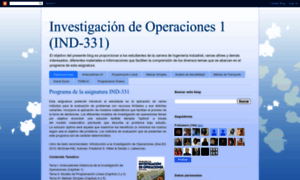 Investigaciondeoperacionesind331.blogspot.mx thumbnail