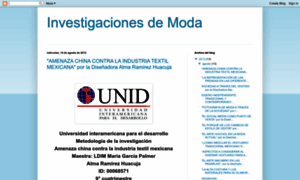 Investigacionesdemoda.blogspot.com.es thumbnail