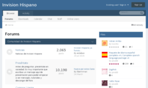 Invisionhispano.com thumbnail