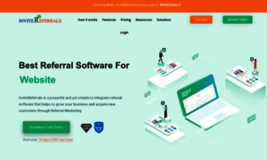 Invitereferrals.com thumbnail